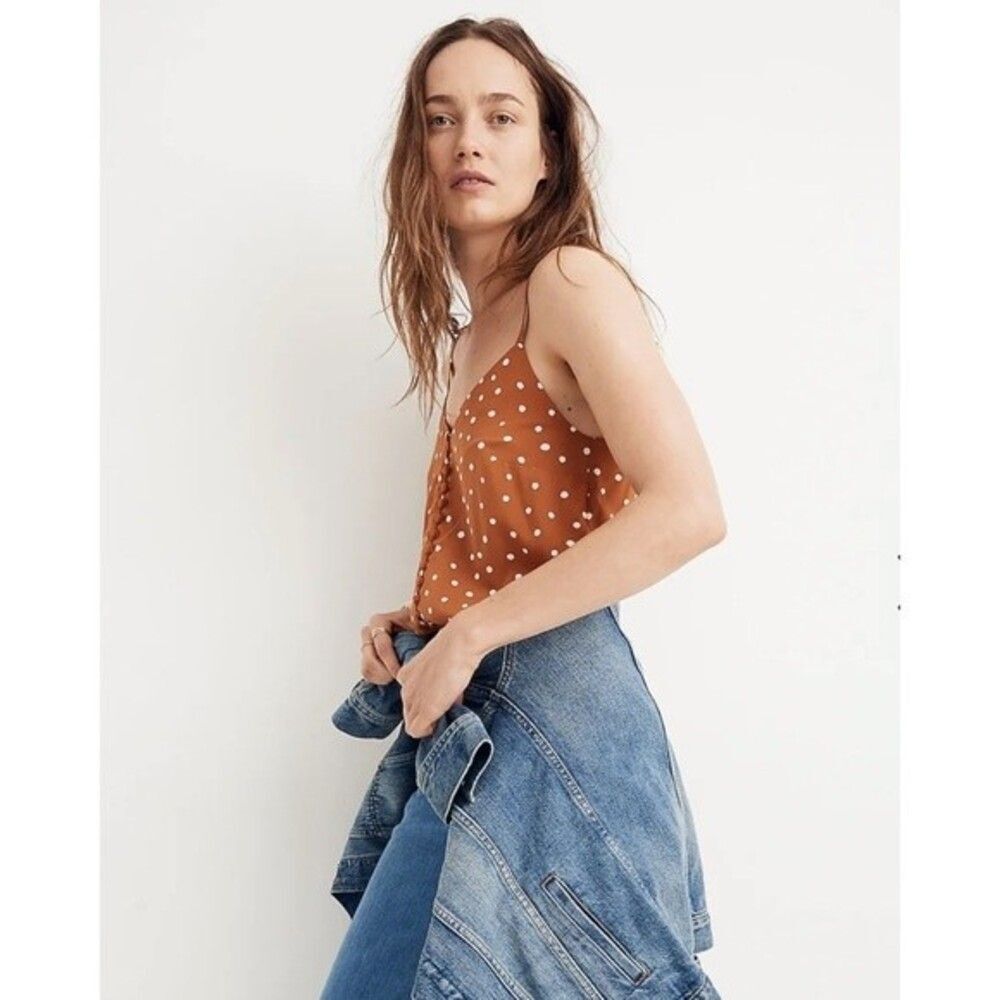 Madewell Button-down Cami Top Plus